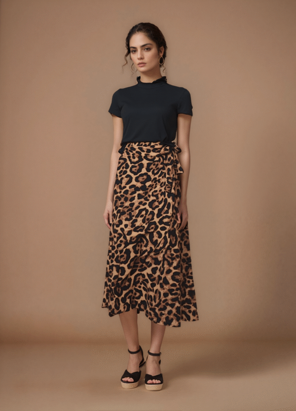 Saia Envelope Animal Print