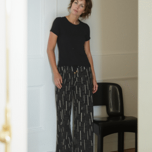 Calça Feminina Estampada Pantalona Rous